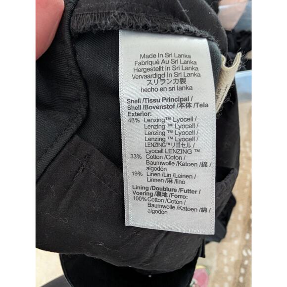 Madewell The Harlow Wide-Leg Pant | Sz 4 | Black - Picture 7 of 8